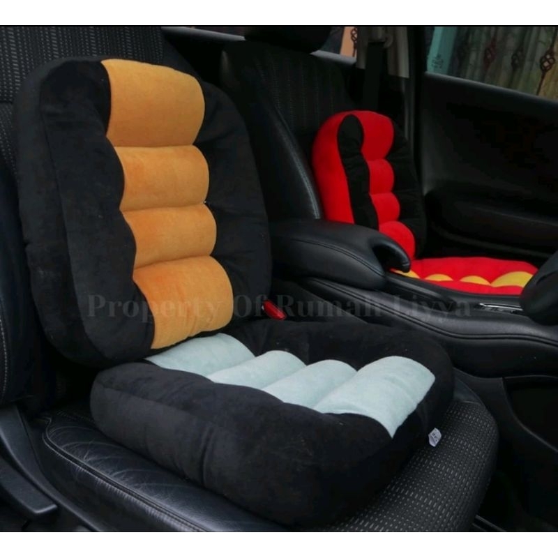 Discount Bantal Alas Duduk Mobil / Bantal Jok Mobil Premium / Alas Kursi Duduk / Bantal Duduk Mobil