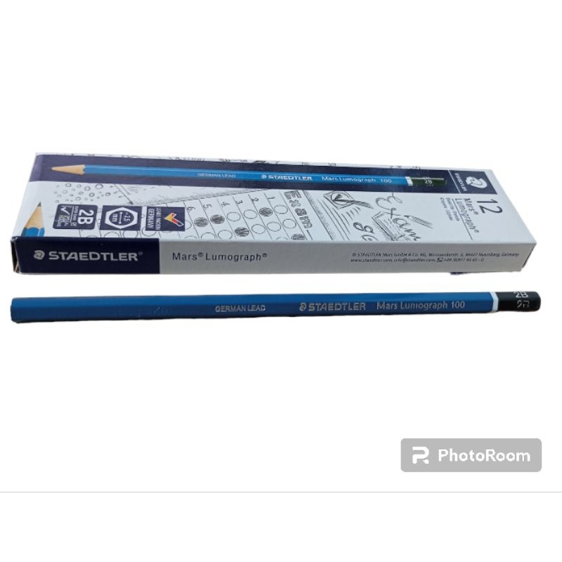 

Pensil Staedtler 2B Mars Lumograph Super Tebal