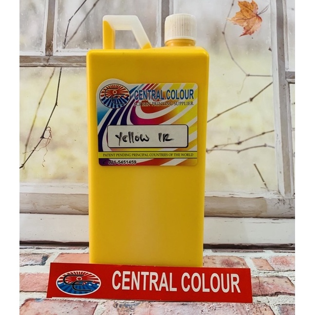

KODE V85A Biang Warna Sablon Kuning Pigment Sablon YELLOW IR 5GR