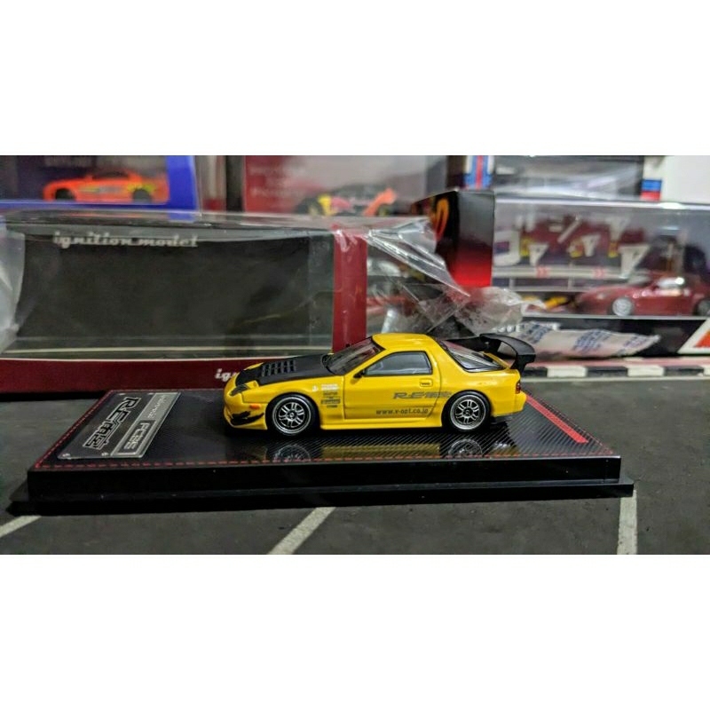 Diecast Ignition Model Mazda RX7 RX 7 FC3S Yellow