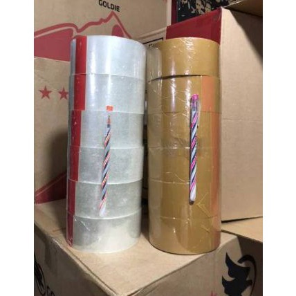 

KODE C94D 6 ROLL 1 SLOOP LAKBAN GOAL TAPE 45 MM 2 INCH X 1 YARD