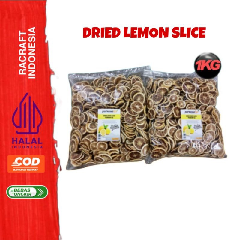 

DRIED LEMON 1KG LEMON KERING IRIS TEH JERUK LEMON