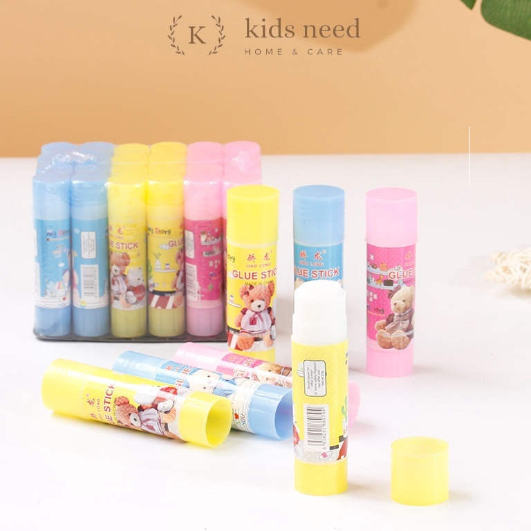 

KODE J27J 1pak24pcs Glue Stick Fancy Kertas Batang Glue Stik 1 Gram Karakter Motif Kartun Lem Stik Fancy Murah