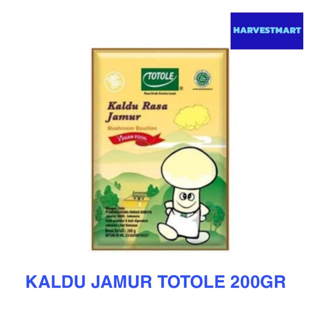 

Totole Kaldu Jamur 200gr Halal MUI Bumbu totole rasa jamur 200 gram//HARVESTMART