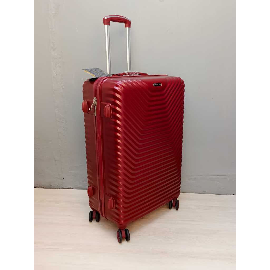 [ GO FLEX] KOPER 28 Inch  Koper Jumbo TSA Lock Double Zipper Roda 4 Rotasi 360 Bagasi