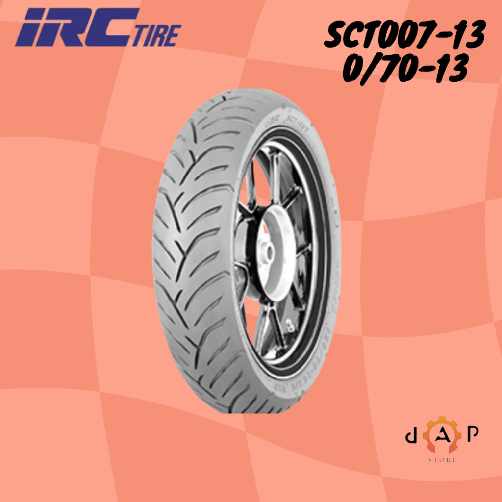 BAN MOTOR NMAX // IRC SCT-007 130/70-13 TUBELESS // BAN MOTOR NMAX