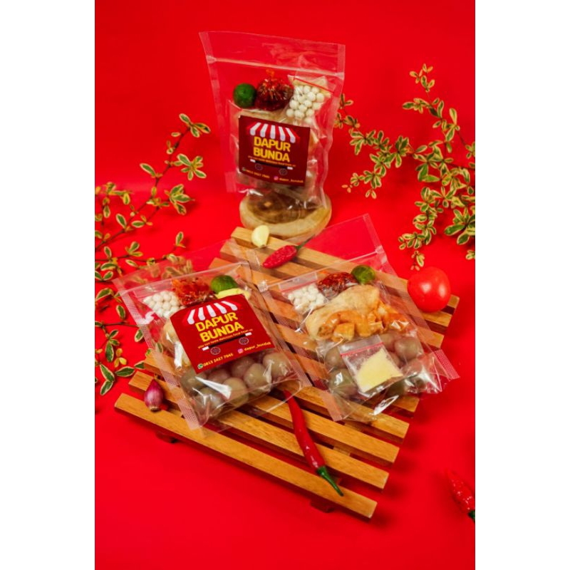 

paket 4 pcs baso aci kuah instan chili oil