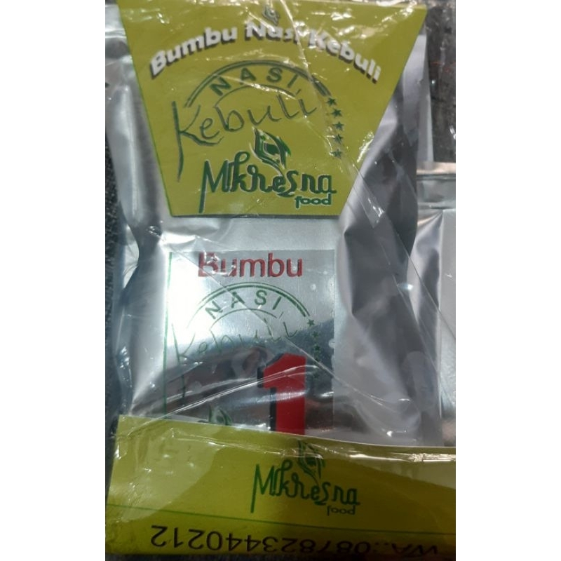

Terlaris Paket Bumbu Kebuli +Beras Basmati untuk 6 porsi