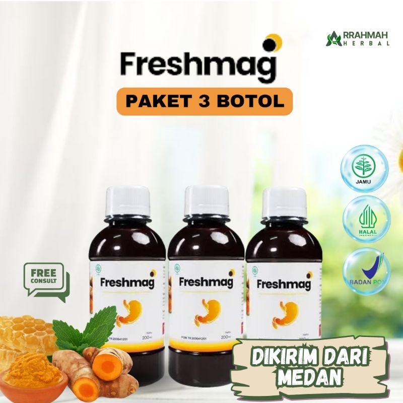 

PAKET 3 BOTOL MADU FRESHMAG MADU HUTAN ASLI - Bantu atasi masalah magh asam lambung tinggi dan GERD original 100% distributor resmi langsung dikirim dari medan