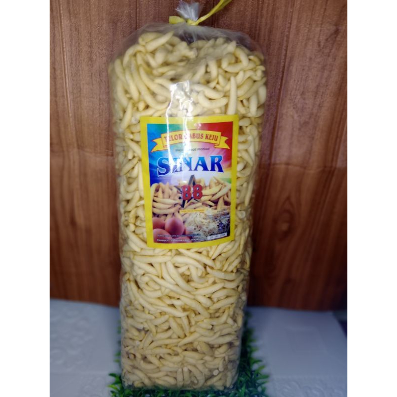 

TELOR GABUS keju enak / kue cendol kemasan 1000g