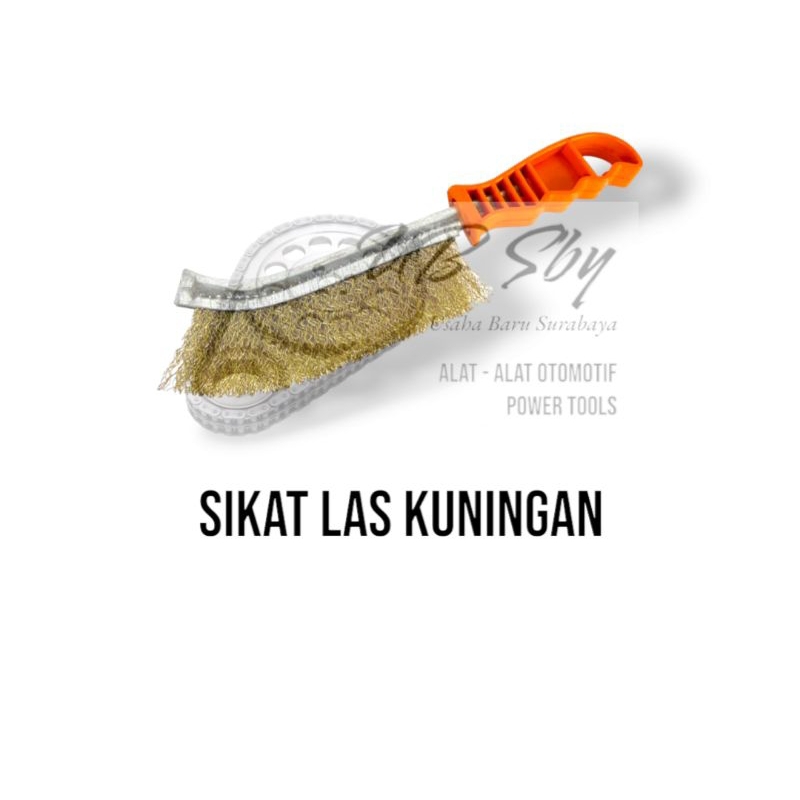 Sikat las Kawat kuningan