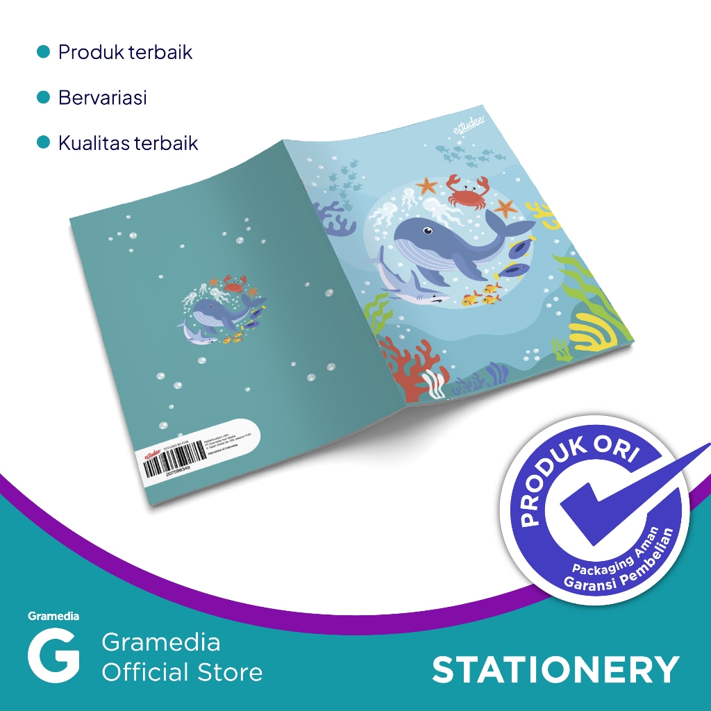 

Gramedia Makassar - ESTUDEE I KWARTO 58 ANIMALS ISI 10