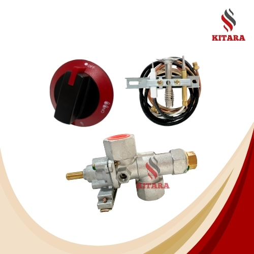 Safety Gas Valve Kompor Oven Grill / Valve Gas Kompor Oven Grill