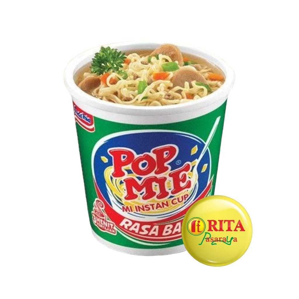 

Pop Mie Instant Cup rasa Baso 75 gr