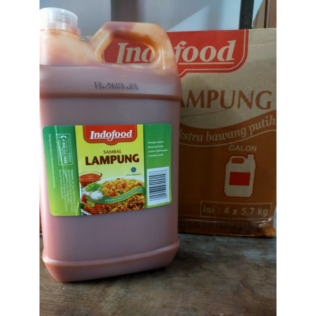 

Indofood Sambal Lampung Galon 5,5 Kg