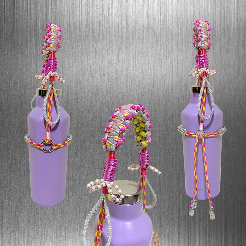 Lili Bottle Strap - Tali Botol Minum | Bottle Strap Paracord | Strap Tumblr | Strap Corkcicle