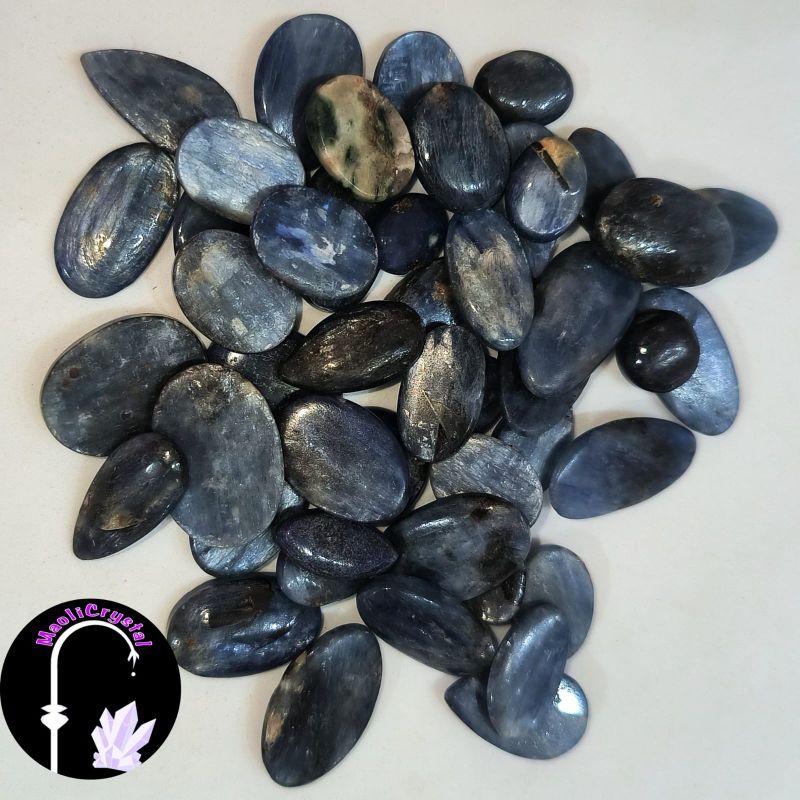 Natural Kyanite Cabochon Natural Stone Mix Size Random