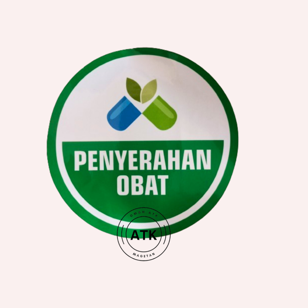 

Stiker Penyerahan Obat - Farmasi - Apotek - Pharmacy