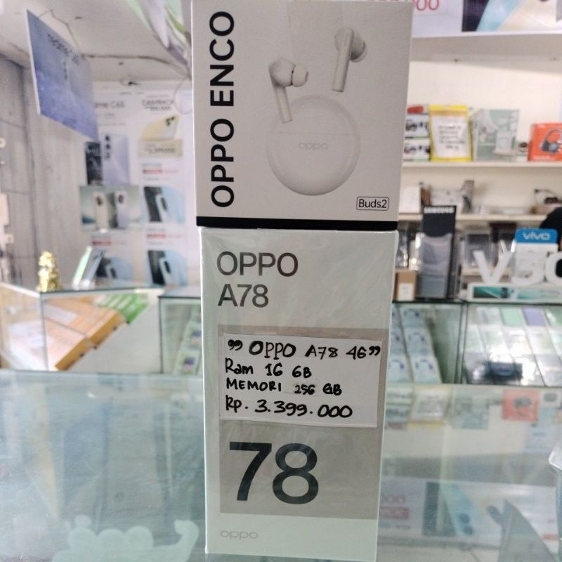OPPO A78 4G RAM 8 MEMORI 256 GB