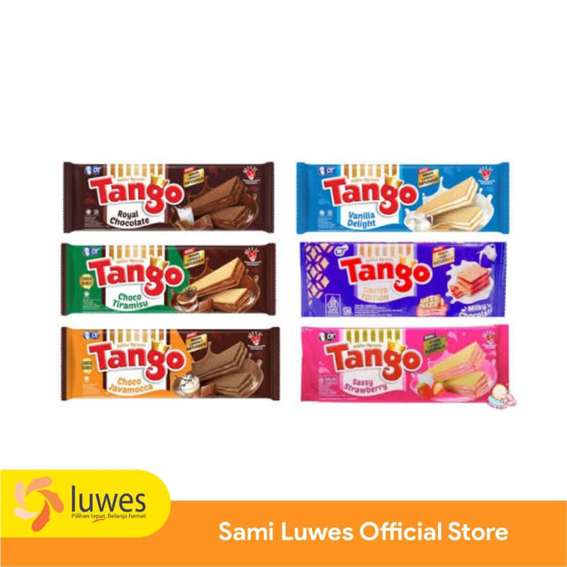 

[ 3 pcs ] Tango Wafer 110 gram All Varian