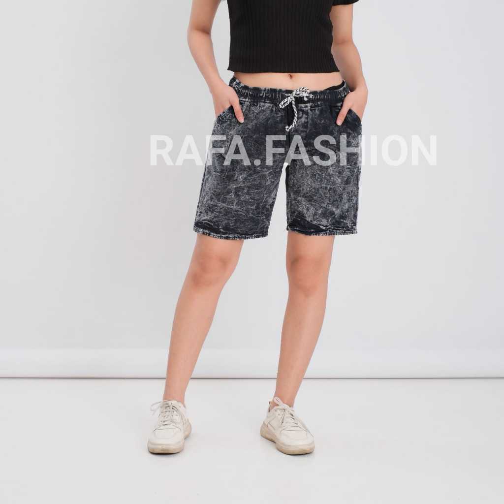 Hotpants celana jeans pendek wanita ootd korean style celana jeans sobek wanita highwaist celana jin