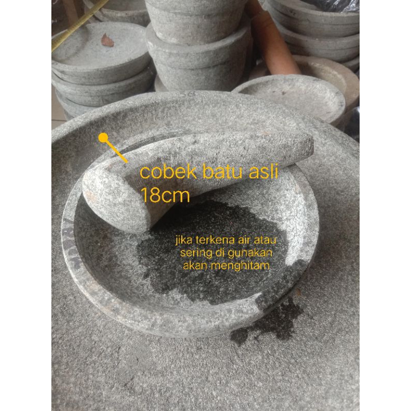 coet cobet batu 18cm tebal batu asli awett anti luntur