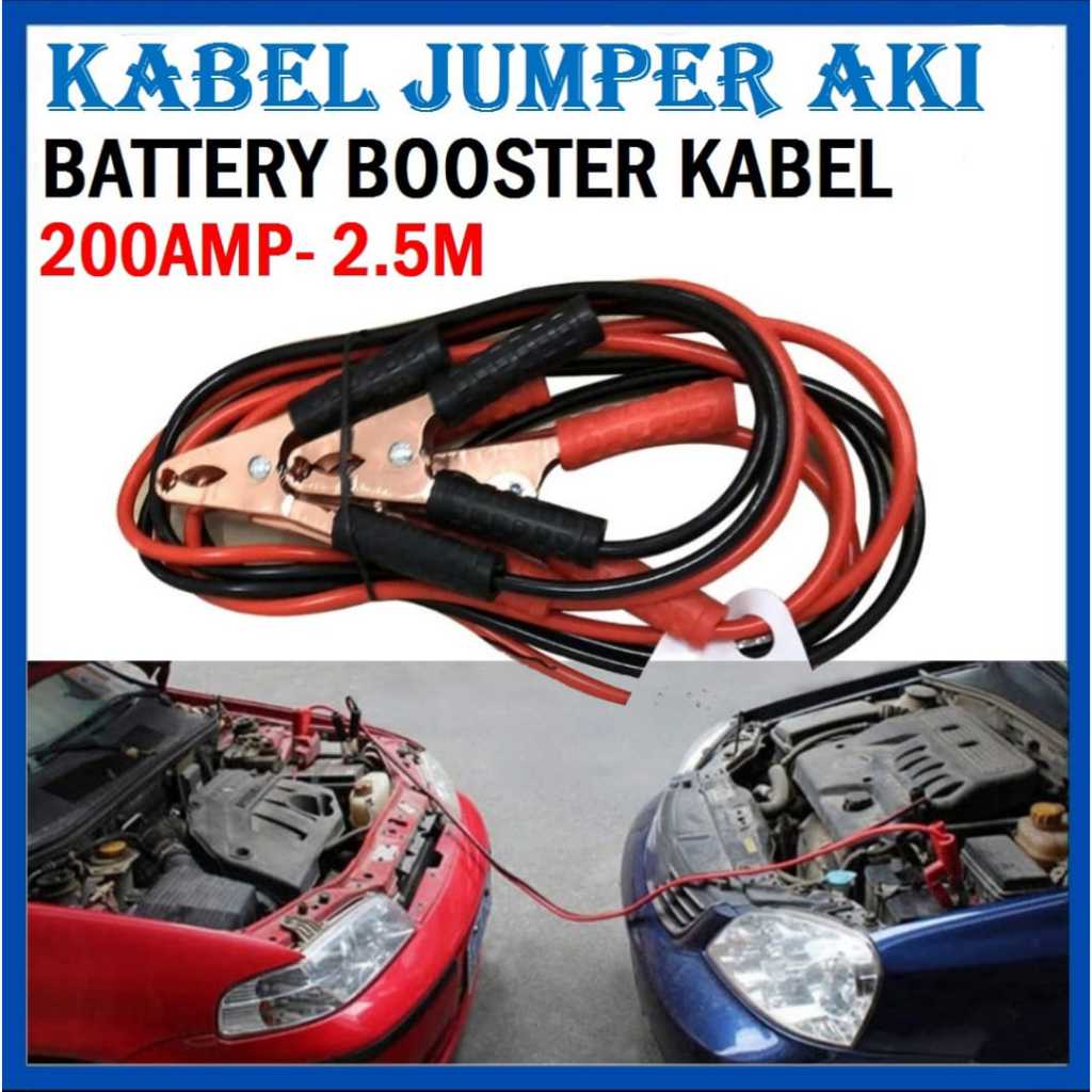 Kabel Jamper Aki Mobil  Truk Jumper Aki Booster Kabel
