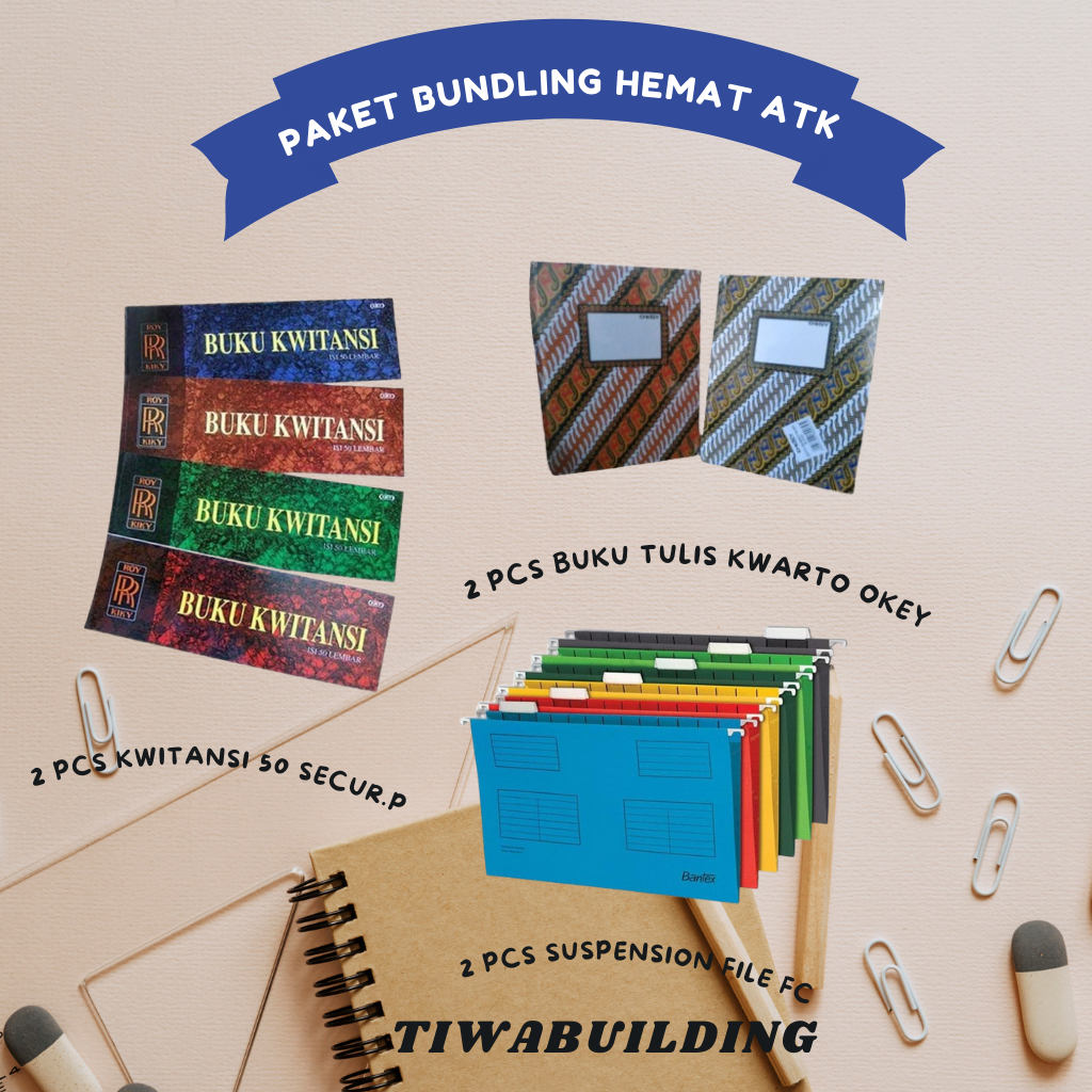 

JUAL PAKET BUNDLING PERLENGKAPAN KANTOR