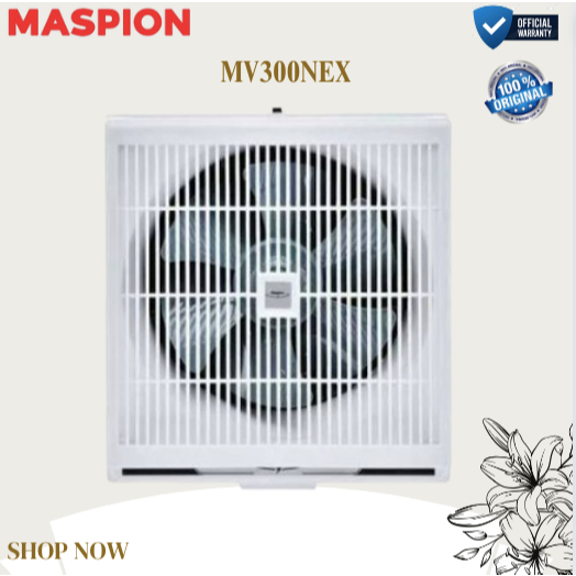 MASPION EXHAUST FAN 12INCH MV 300NEX EXHAUST FAN/MV-300NEX/MV-300 NEX/ORIGINAL MASPION/GARANSI RESMI