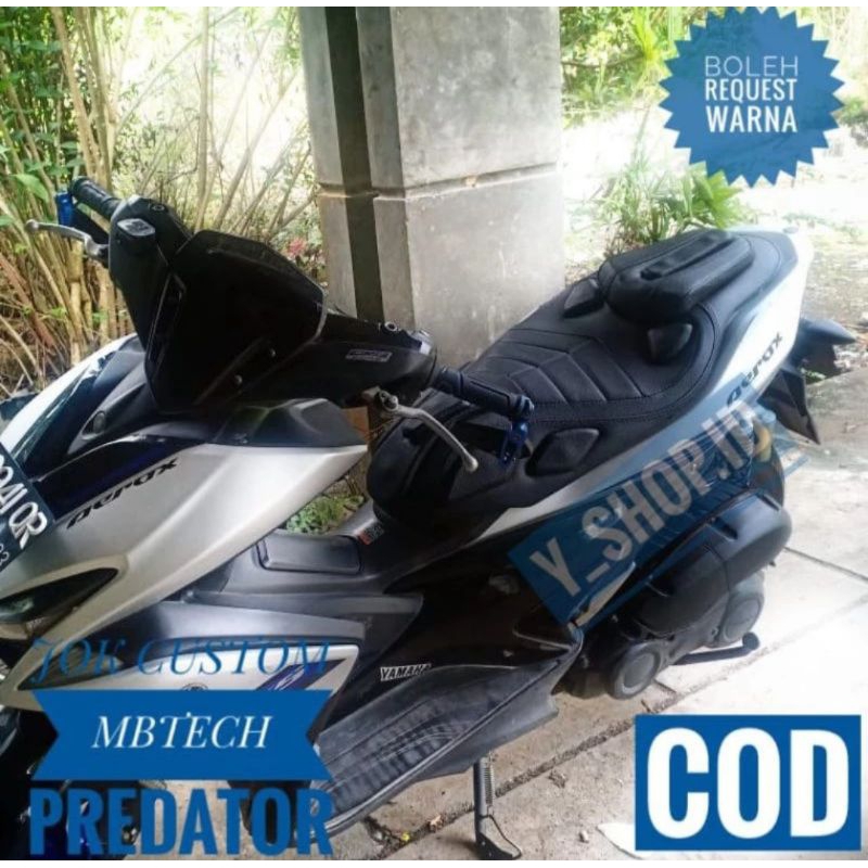 Jok Motor Custom Modifikasi Yamaha Aerox 125 155 Modif Retro Predator Pnp Full Mbatech