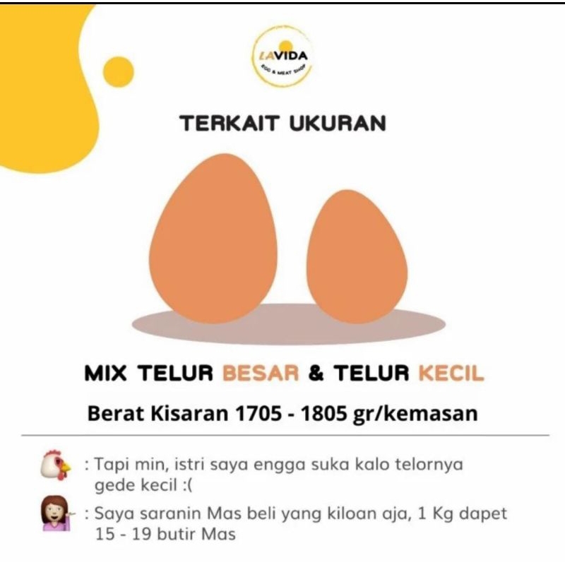 

Telur Omega 3 - 10 Butir
