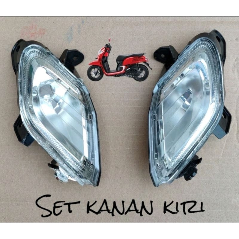 lampu sein lampu sen belakang scoopy fi esp 2017 - 2019