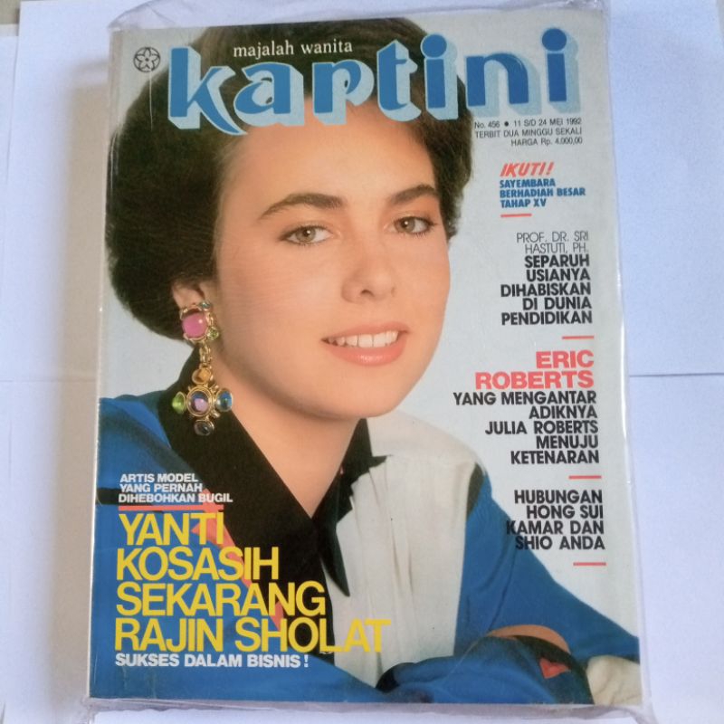 Satu paket Majalah wanita kartini Tahun 1992 ( 5 buku )