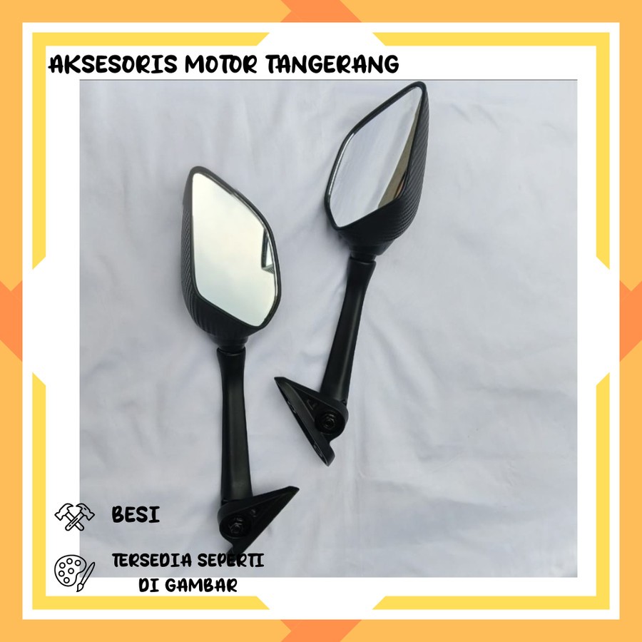 Spion Yamaha R25 Carbon Pendek - Spion Yamaha R25 R15 Nmax