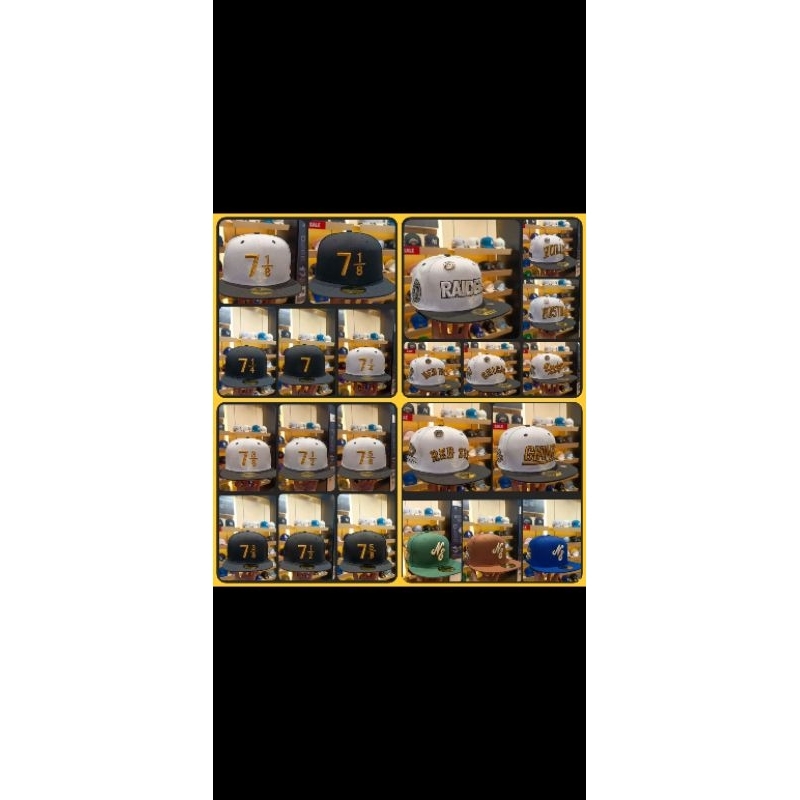 Topi New Era 5950 70th Anniversary sz.712= 59.6cm Chicago White Sox & New York Yankees