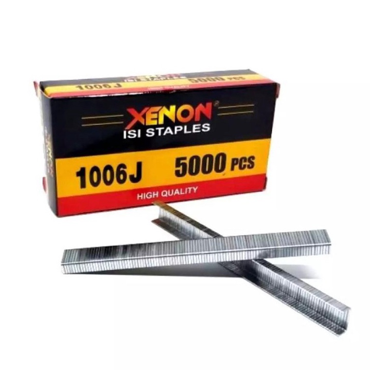 

KODE H9I Refill Isi Staple Gun 3in1 16J XENON 5pcs Isi u Alat Staples Tembak Air Stapler Nailer Blow