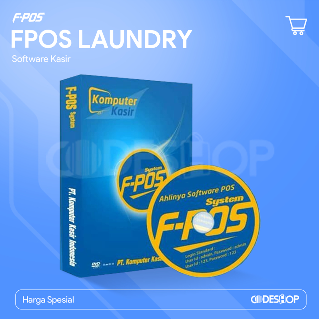 FPOS Laundry Program Kasir Software Toko Aplikasi Komputer F-POS