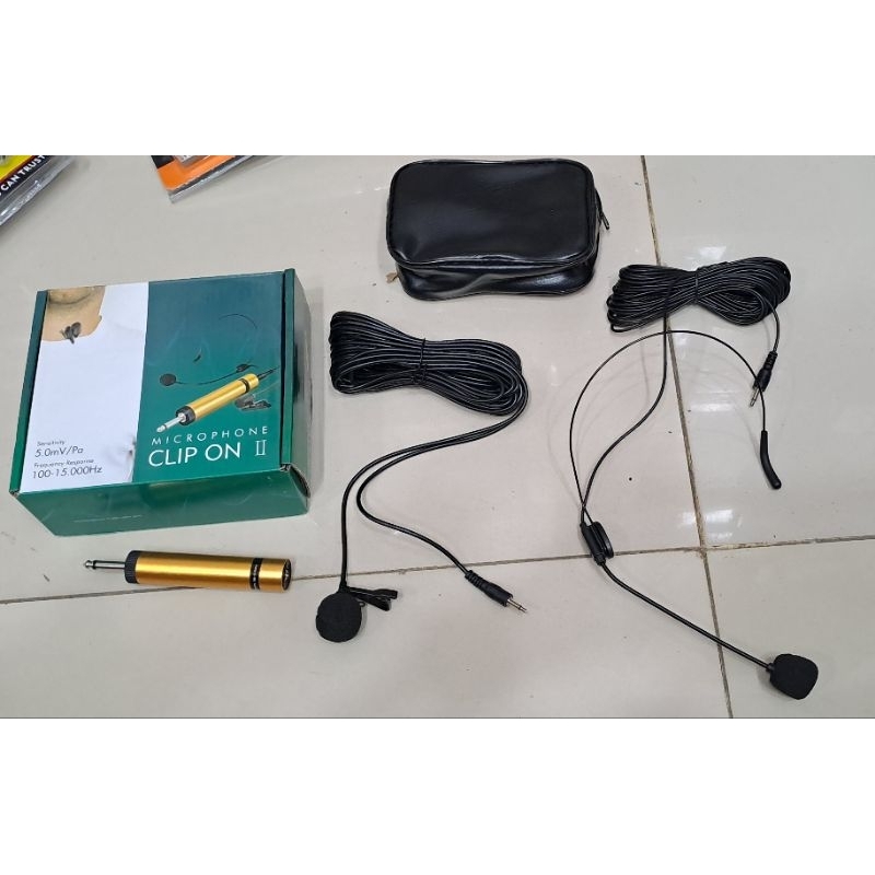 mic imam noise clip on 2 / mic imam noise 2 in 1 bando dan jepit / mic imam noise bando/ mic imam no