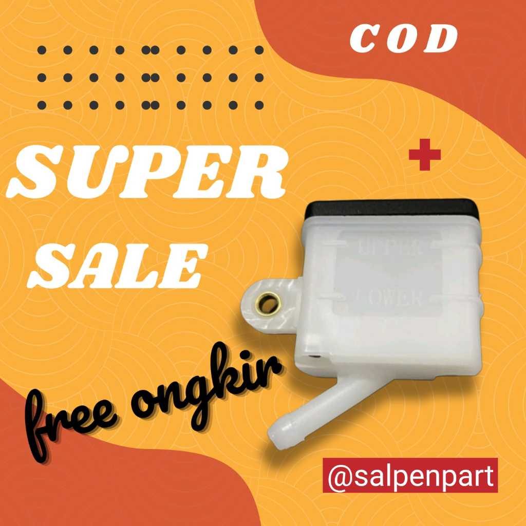 TABUNG MINYAK REM BELAKANG SUPRA / TABUNG MASTER REM BELAKANG SUPRA X 125, TIGER, CBR 150R