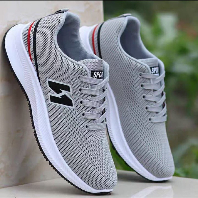 Sepatu Pria Sneakers Pria Sepatu Jogging Pria Sepatu Sekolah Pria Fashion (N)