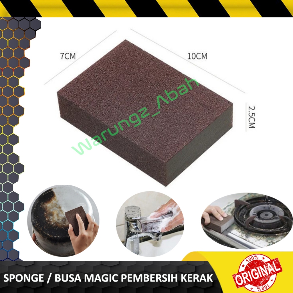 NANO MAGIC CLEANING KITCHEN BUSA SABUT SPON SPONS SPONGE BUSA REGULAR SIKAT AJAIB PEMBERSIH PENGHILA