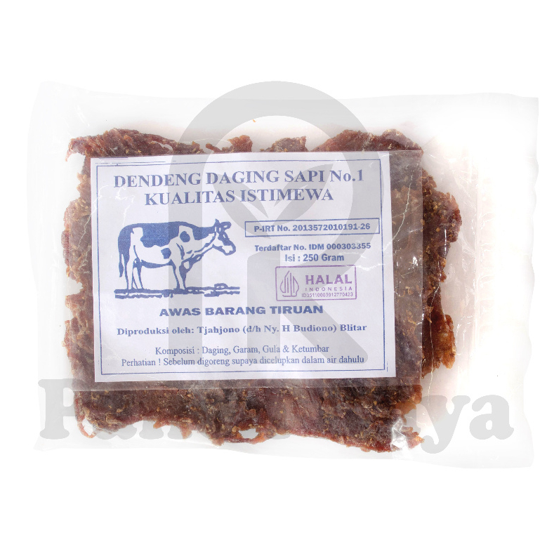 

Dendeng Daging Sapi Dendeng NY.H Budiono Dendeng Mentah 250gr