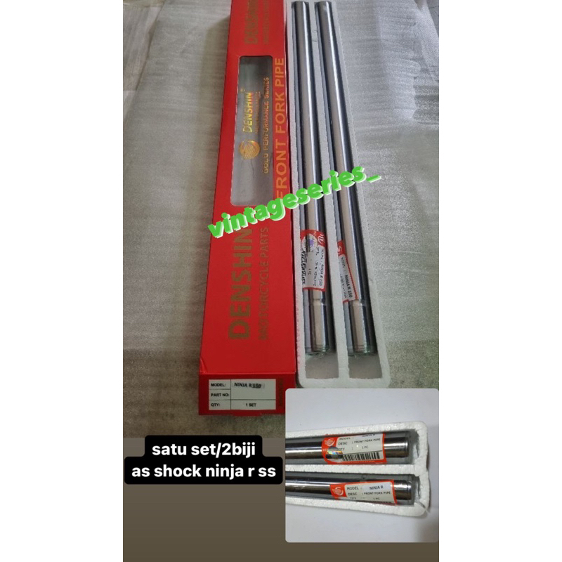 AS SHOCK DENSHIN As shock Kawasaki Ninja RR - KR 150L - Ninja KR SS Original linggisan skok shock de