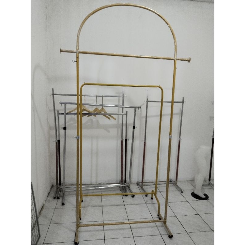 PAJANGAN GAWANG BULAN WARNA GOLD PANJANG 1METER/TINGGI 2METER/UNTUK DISPLAY BAJU GAMIS