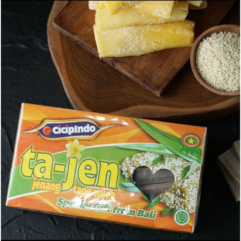 

TAJEN (TAPE JENANG WIJEN) CICIPINDO OLEH-OLEH KHAS BALI + BUBBLE WRAP