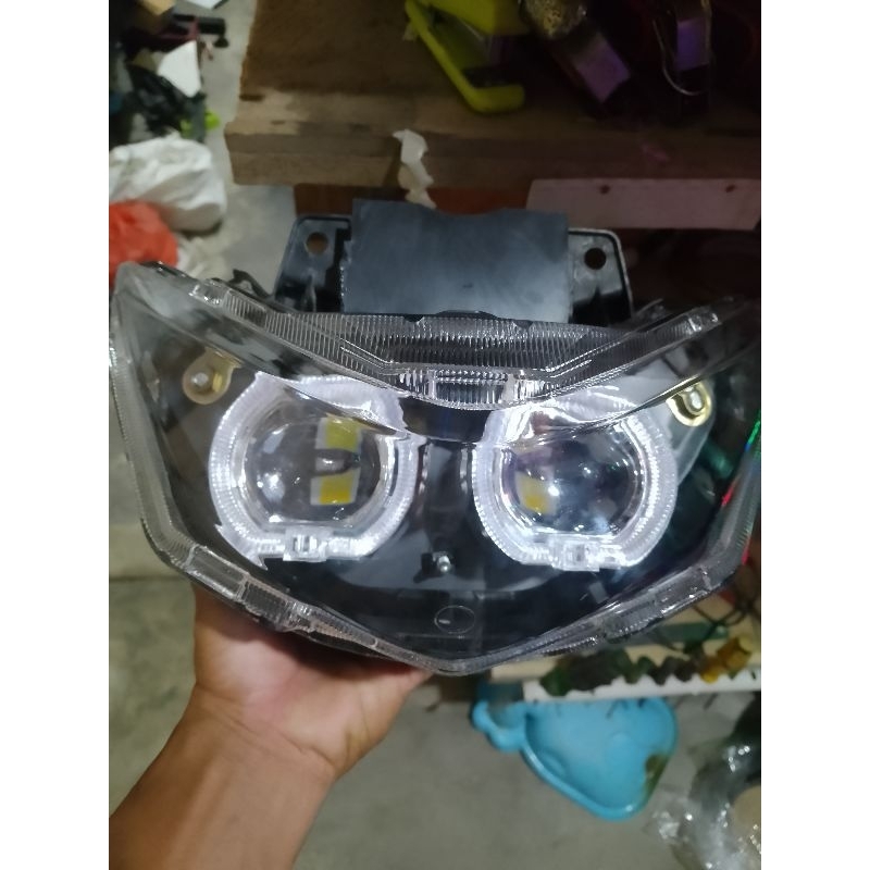 Lampu depan set ala ala biled beat deluxe PNP beat streat