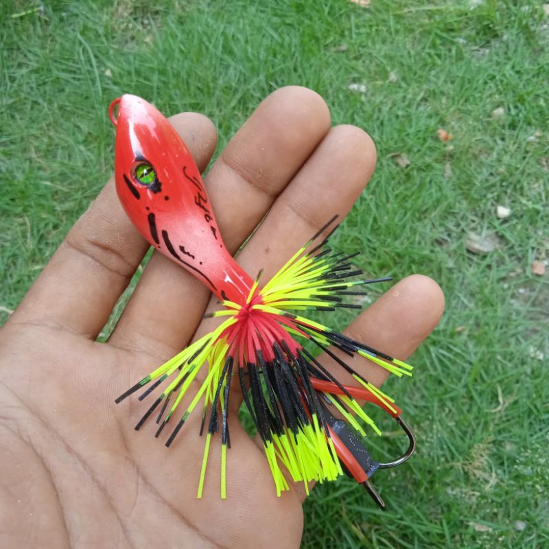 LURE CASTING GABUS, JUMPFROG GEOL 5 CM