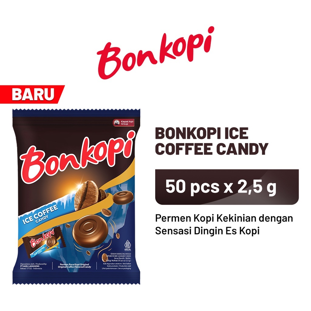 

Bonkopi Ice Coffee Candy Bag (50 x 2,5 gr)