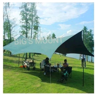 Flysheet 4x6 waterproof big's mount - flysheet dome - flysheet hexagonal 4x6 - flysheet 4x6