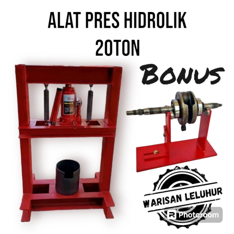 Alat pres hidrolik | alat pres multifungsi 20 ton | pres hidrolik